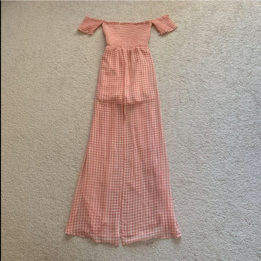 Red Dress boutique gingham maxi